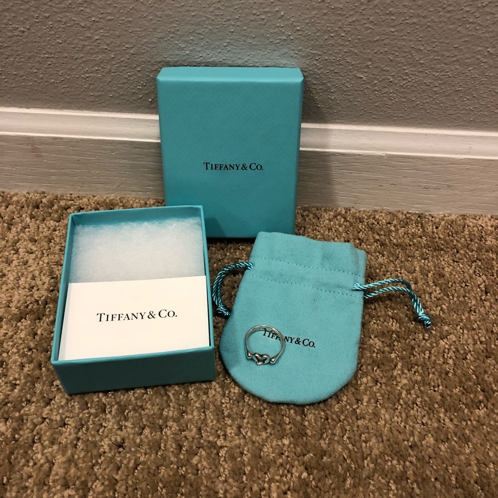 Tiffany & Co. Elsa Peretti heart ring